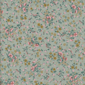 Wachstuch A.U. MAISON Loving Liberty | verte | Blumenmuster