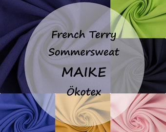 French Terry MAIKE/ Swafing / unangeraut / Ökotex / Meterware