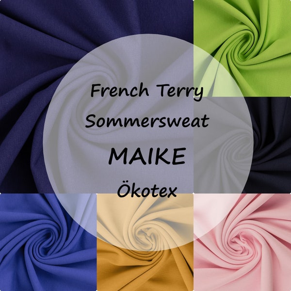 French Terry MAIKE/ Swafing / unangeraut / Ökotex / Meterware