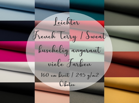Anthracite 680 - European Import - Brushed Stretch French Terry Anthracite 680 - European Import - Brushed Stretch French Terry