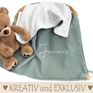 Babydecke Kuscheldecke Kinderwagendecke Bild 6