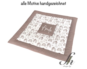 110cm Krabbeldecke Bodenmatte Spielmatte