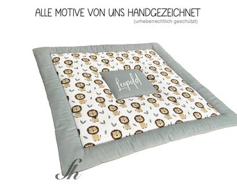 110cm Krabbeldecke Bodenmatte Spielmatte