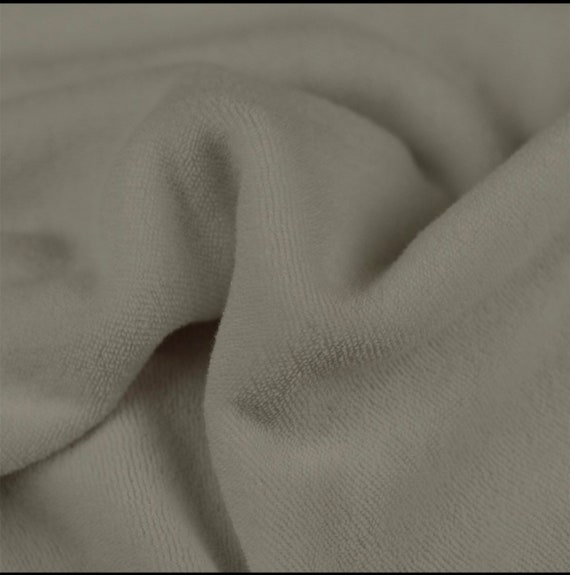 Organic Cotton rPET Pico Terry - European Import - Sand Organic Cotton rPET Pico Terry - European Import - Sand