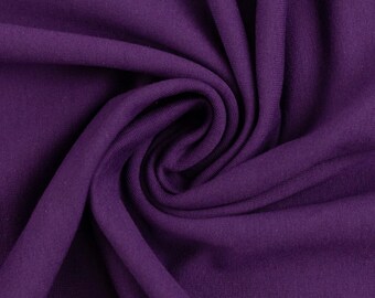 Feinstrick-Bündchen Heike von Swafing - 647 dunkel lila / violett