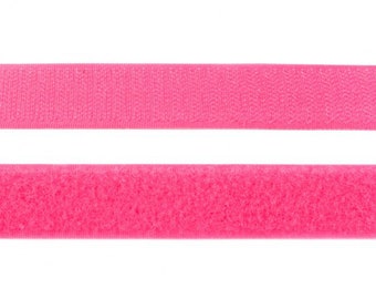 SALE Klettband Pink  25mm breit / 1m