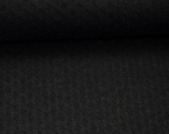 Verona, PU laminated by Swafing, bamboo viscose and cotton laminated with a wafer-thin layer of PU, black