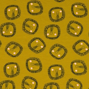 SALE Löwen Jersey Organic, Mustard