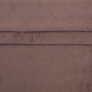 UITVERKOOP Samt / Velvet, &gt;60.000 Martindale, Fabriccando - mauve