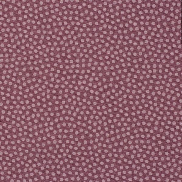 Baumwolle Webware, Dotty , Swafing - kleine Pünktchen 2mm, Ton in Ton Mauve / altrosa