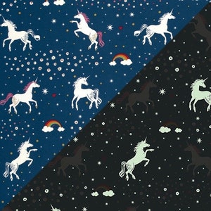 Horse / Unicorn Glow in the Dark - Canvas, Swafing