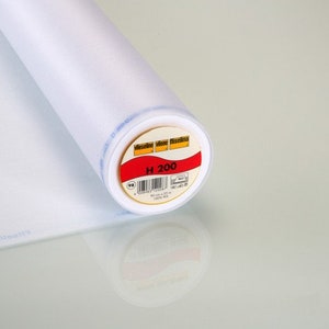 H200 white Vlieseline 90 cm wide from Freudenberg