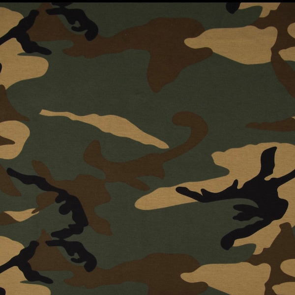 SALE Jersey Camouflage / Tarnfleck