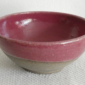 Muesli bowl burgundy-red and natural 500-600ml image 5