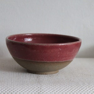 Muesli bowl burgundy-red and natural 500-600ml image 9