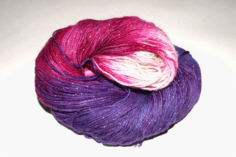 Sockenwolle *Glitzer* 100g Nr.357