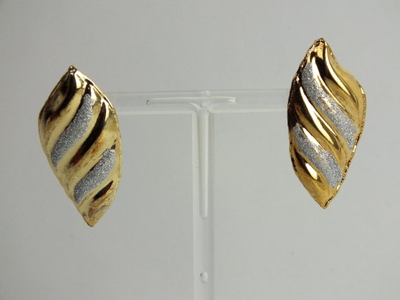 vergoldete 925er Silber Ohrringe, goldene Ohrstec… - image 3