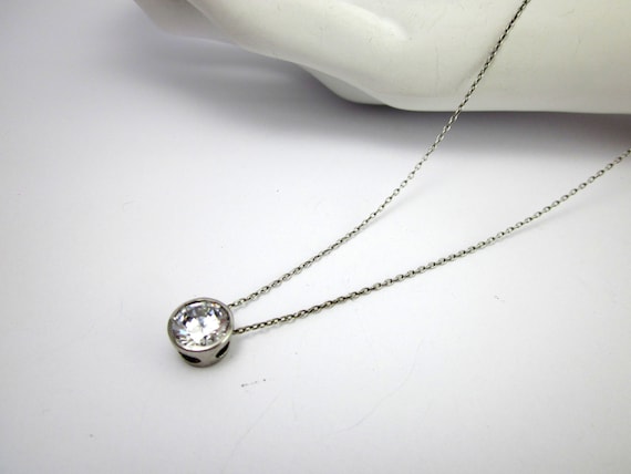 925 collar de plata de FBM con colgante de piedras - Etsy España