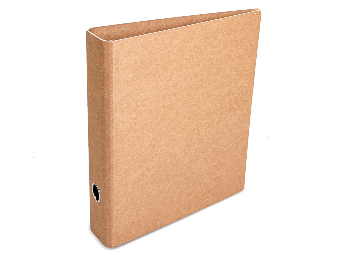 Recycling Folder A4 With Edge Protection, Sustainable Folders Natural