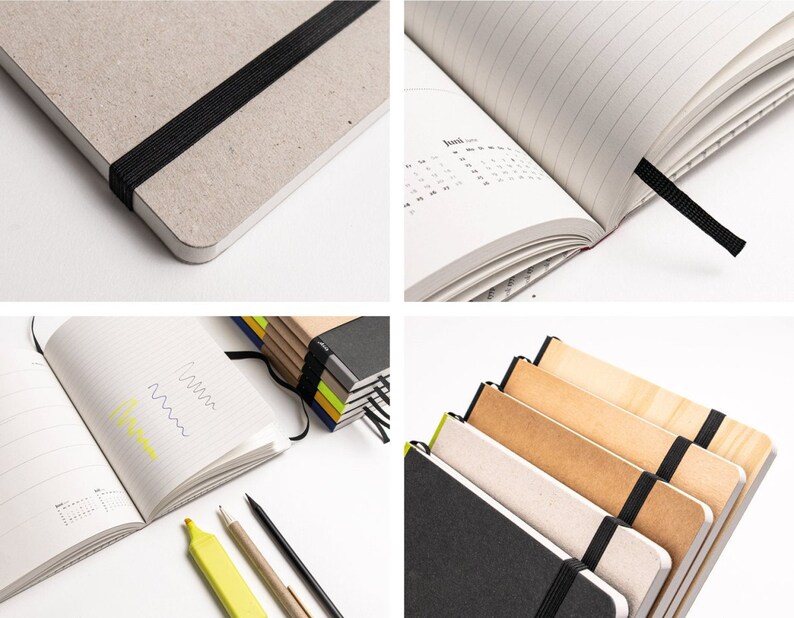 Sustainable Pocket Calendar 2024 Made of 100% Recycled Paper design