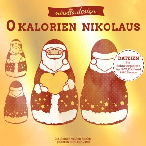 0 calories Santa Claus plotter files