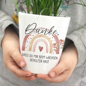 Blumentopf Erzieherin Abschiedsgeschenk Kindergarten