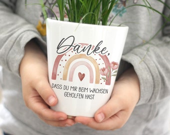 Blumentopf Erzieherin Abschiedsgeschenk Kindergarten