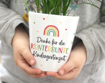 Blumentopf Abschiedsgeschenk Kindergarten Grundschule Erzieherin Lehrerin