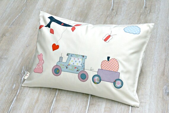 Child Pillow Cover 40 60 Bio Satin Pillow Covers Baby Etsy