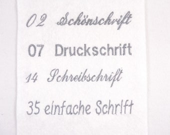 Additional Embroidery + fonts Glückspilzig