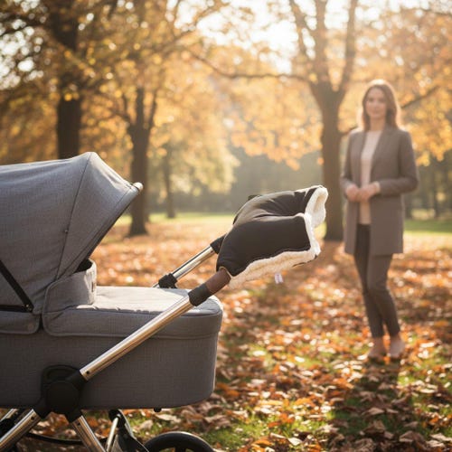 Manguito impermeable para cochecito