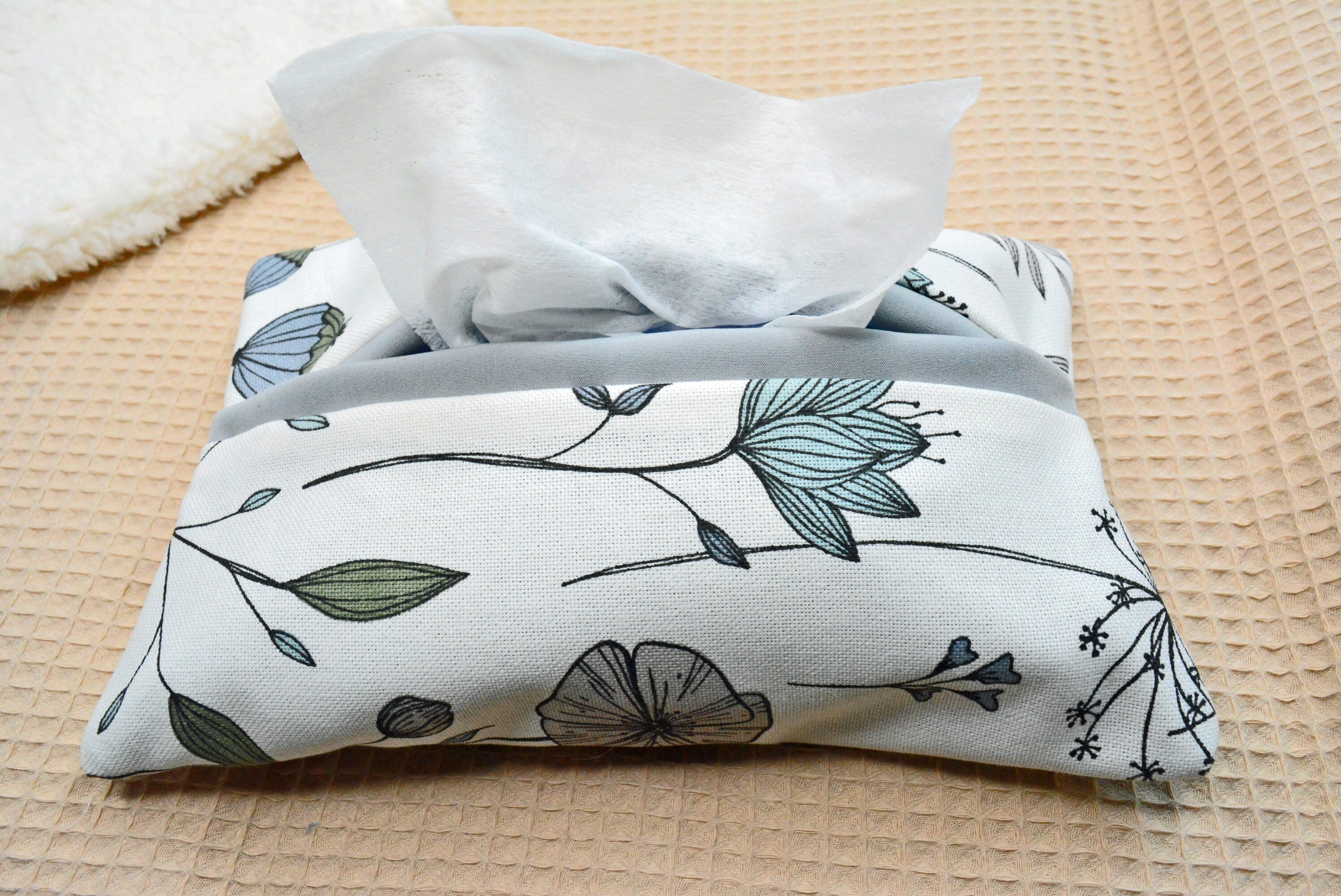 Distributeur De Lingettes Bébé – Boîte De Rangement Avec Couvercle étanche – Pour Maison Et Voyages – Couleur Gris