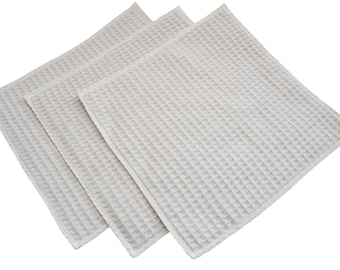 Dishcloths waffle pique cleaning cloths washcloths washable sustainably