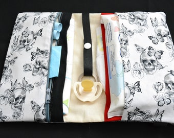 Diaper bag Gothic changing mat