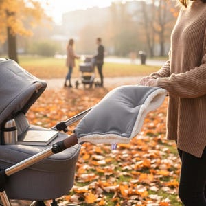 Kinderwagenmuff wasserdicht , Handmuff Kinderwagen