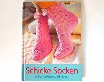 Buch - Schicke Socken selber stricken und Häkeln - Vintage
