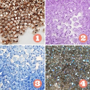 Genuine 5328 Swarovski Xilion Beads (bi-cone), Size - 3 mm, Color - You Choose, 10pcs