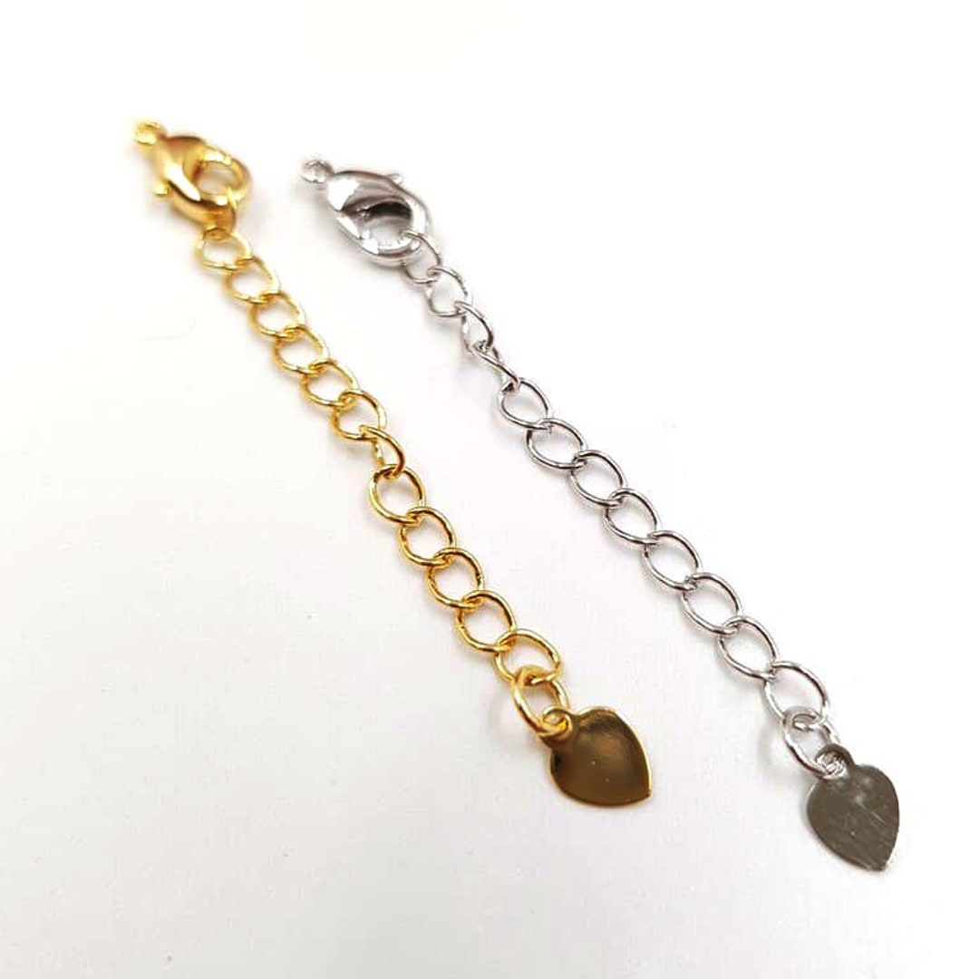 Clasp Crab Claw Anchor Tail Heart Pendant Silver/gold Etsy