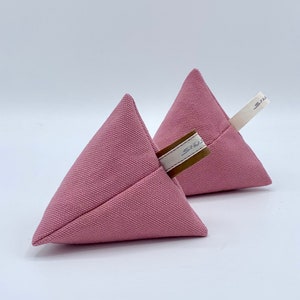 Lavendelsäckchen Lavendel-Pyramide in deiner Lieblingsfarbe Pastelltöne A19 rosa