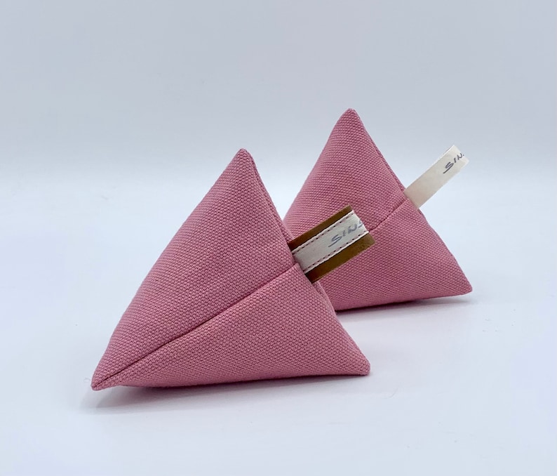 Lavendelsäckchen Lavendel-Pyramide in deiner Lieblingsfarbe Pastelltöne A19 rosa