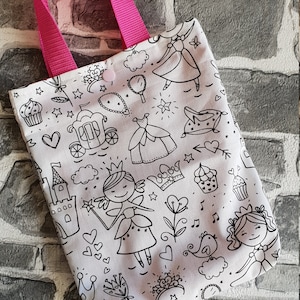 Children&#39;s birthday party bag / bag for girls / boys fabric bag