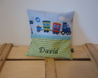 sweet cherry pit pillow with name