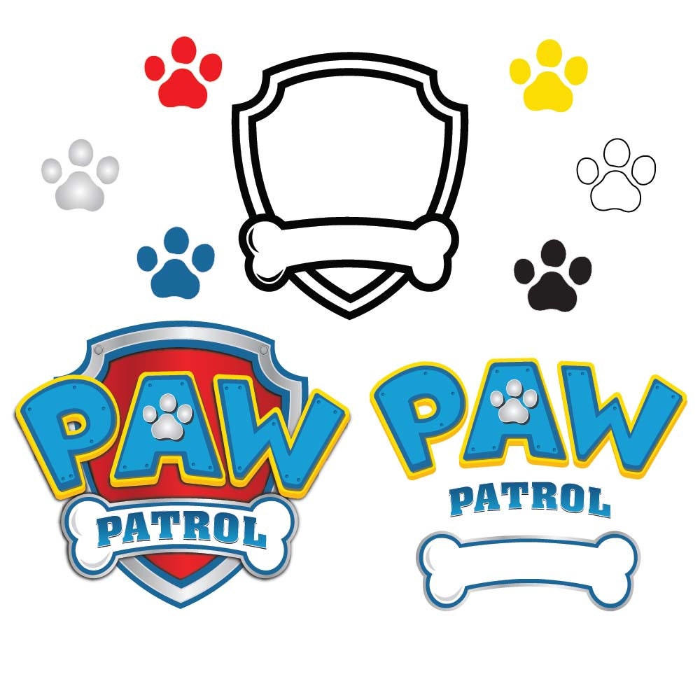 Paw patrol logo svg - liosimple