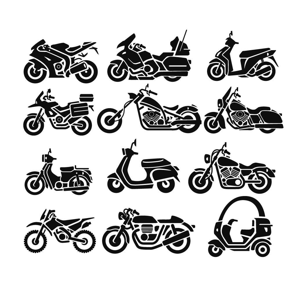 Download Motorcycle SVG Bundle Motorcycle SVG Motorcycle Clipart ...