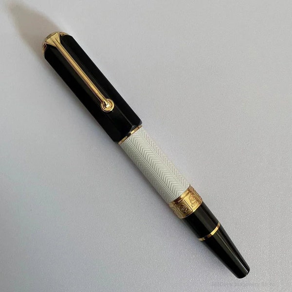 St Penpps Lemon M5 Panda Pattern Piston Fountain Pen EF/F/Architect/Naginata togi Nib Writing Luxury Stationery Gift