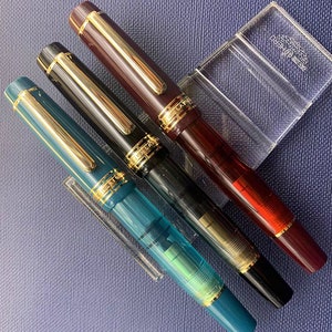 St Penpps Yong Sheng 630 Fountain Pen Translucent Version Piston Filler #8 Size F Nib Writing Gift