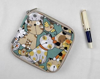 Estuche mini/de bolsillo para pluma estilográfica: Estuche para pluma con 5 ranuras