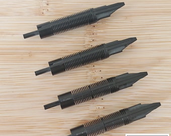 St Penpps - 4 recambios negros/transparentes para LAMY Safari/Yongsheng 3008, regalo de escritura