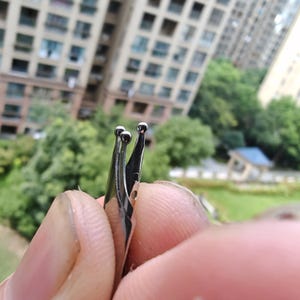 5Pcs Big Tip Fountain Pen Nibs Pattern Random: #6 #5 Exposed & Hooded Nib (18.5mm) For Grinding