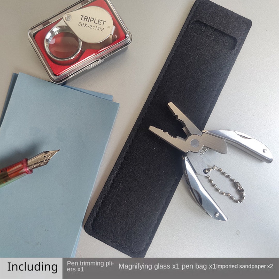 St Penpps Practical Fountain Pen Nib Repair Tool Set Accessories Pen